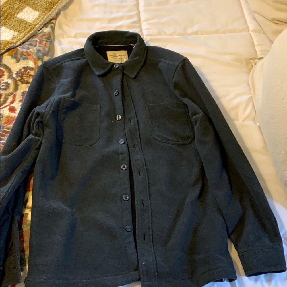 Light button up jacket
